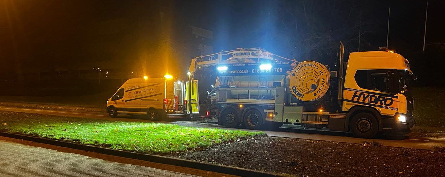 CCTV van & Super combi jet vacuum unit