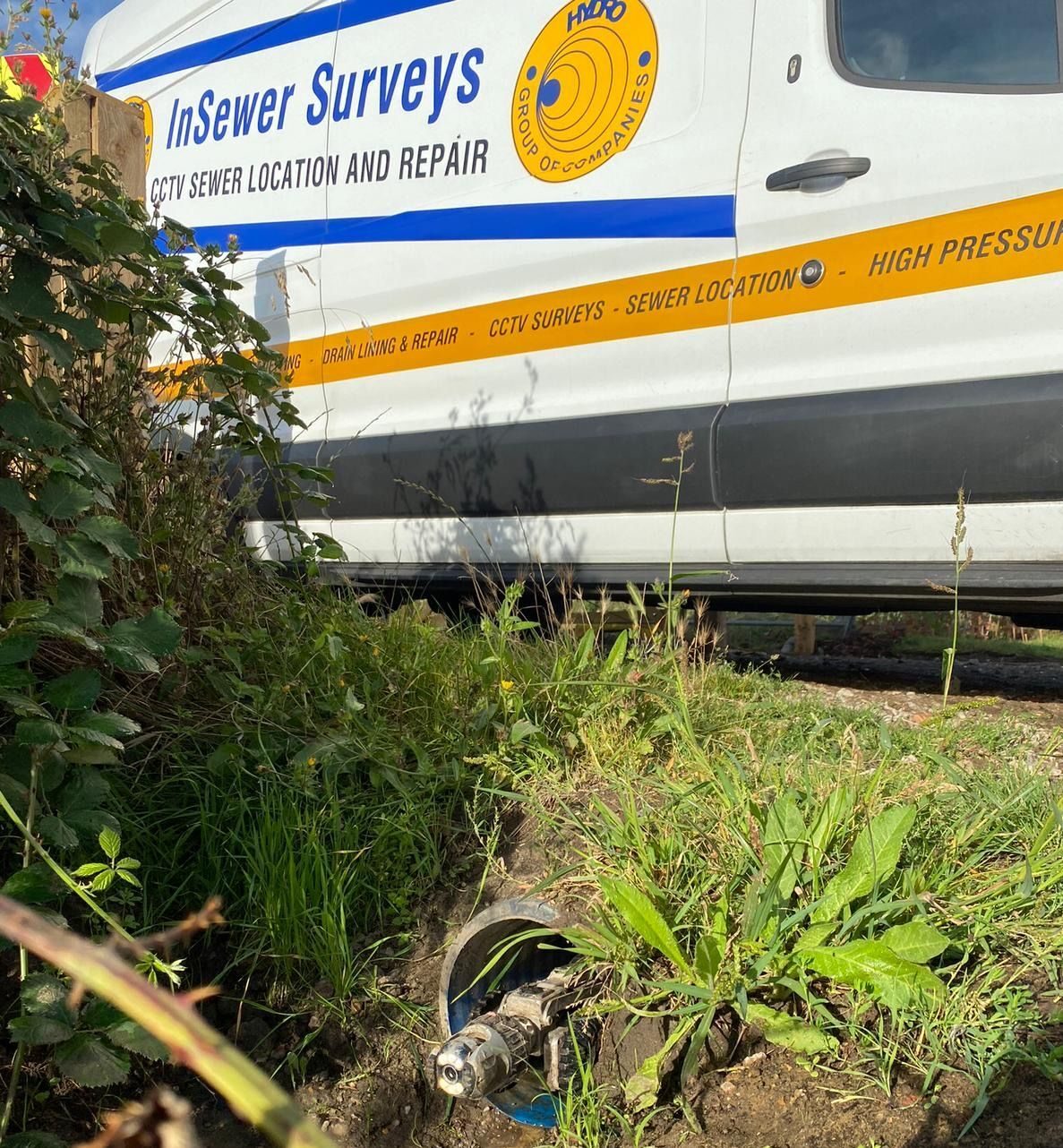 CCTV survey and van